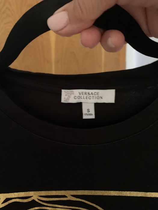 Тениска черна VERSACE