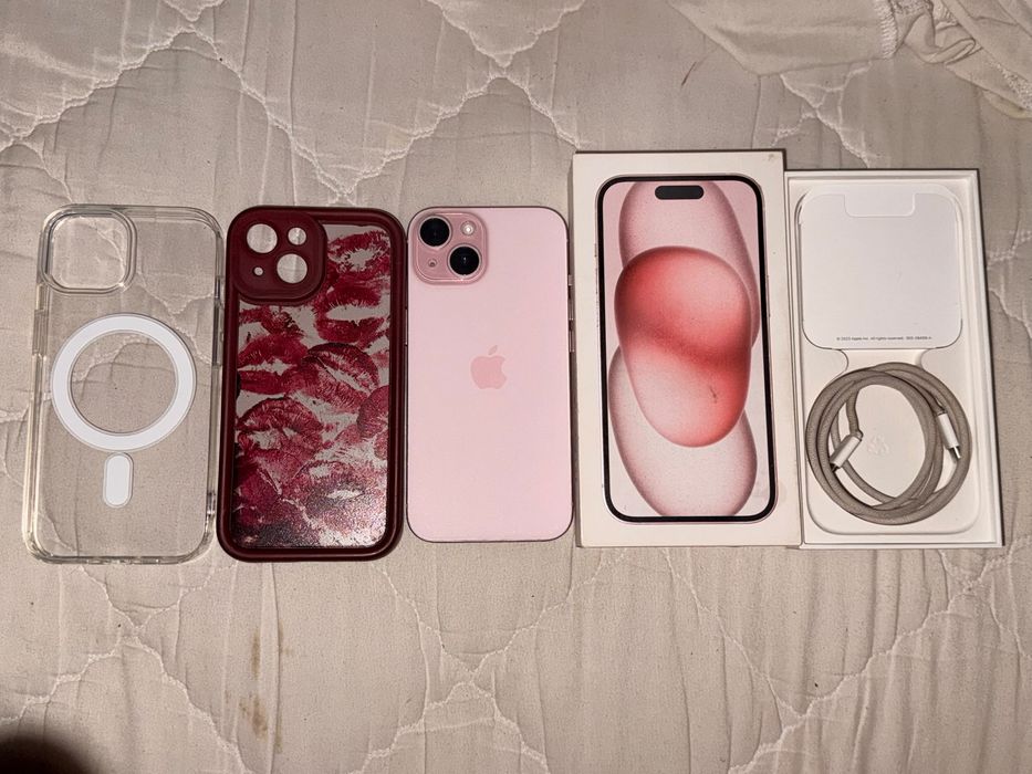 Iphone 15 pink 128gb