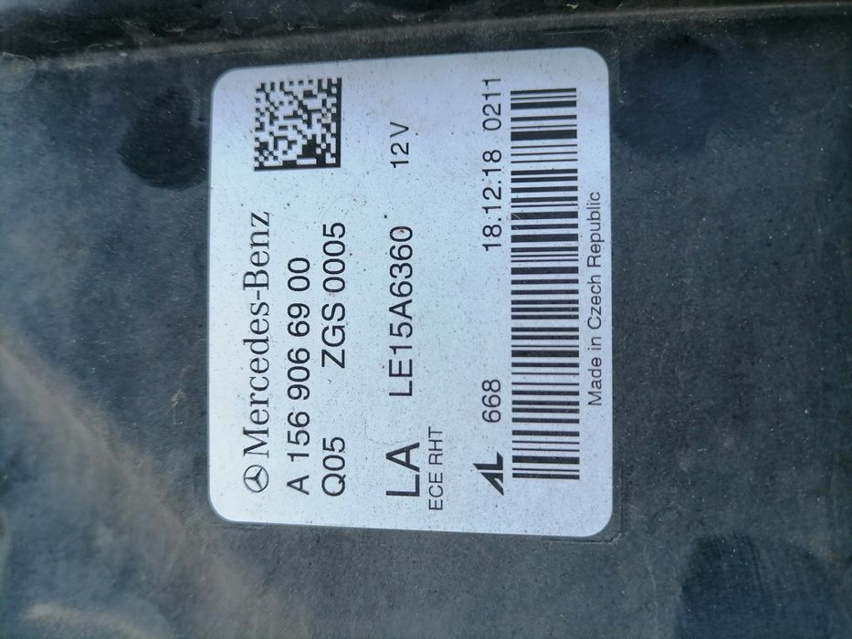 Far Stânga  Led High Performance Mercedes GLA W156  A156 906 69 00