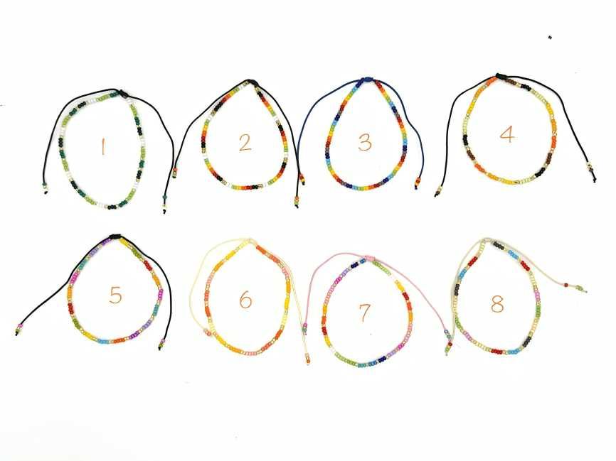 Лека и ярка цветна гривна от seed beads – перфектен аксесоар 16 модела