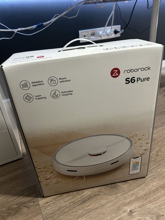 Aspirator robot Roborock S6 Pure, Mop