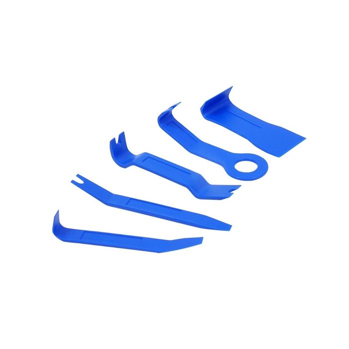 Set extractoare pentru tapiterie, 5 piese, Silver