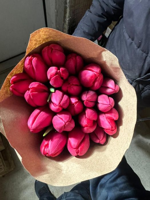Тюльпаны в розницу 150 тг
