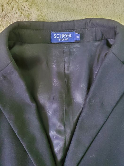 Школьный костюм синий