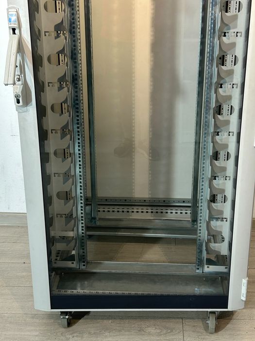 Rack Server de Podea pe Roți, Dulap Cabinet Închis