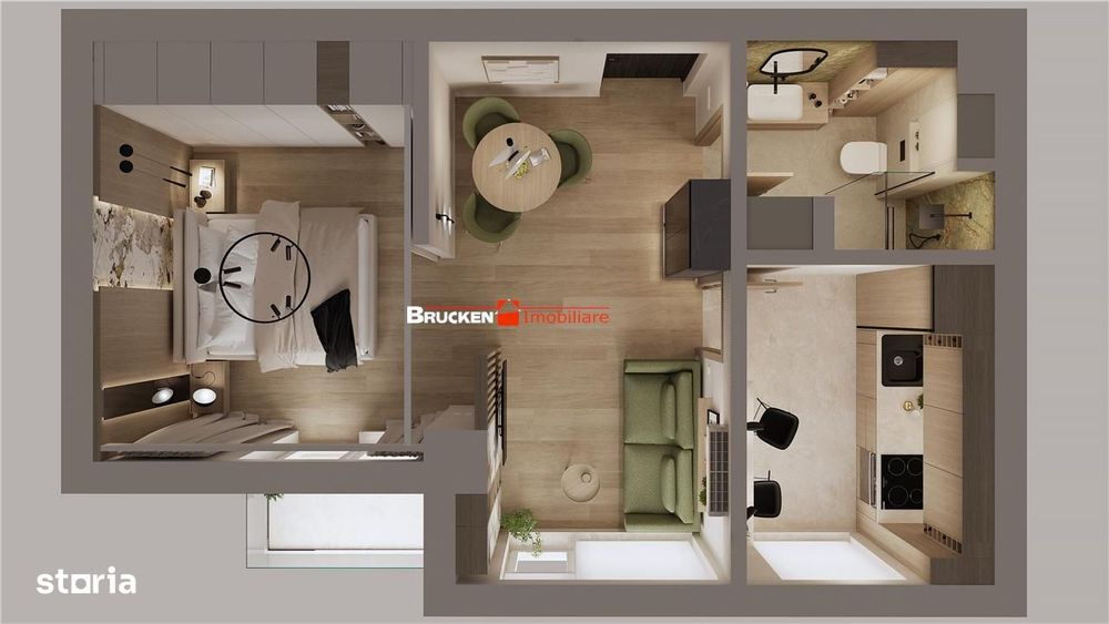 Apartament compact 38 mp | Bloc nou 2026 | Cantemir |