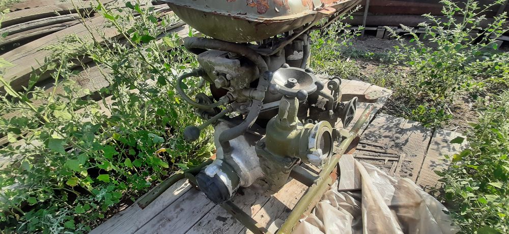 Мотопомпа двухцилиндровая