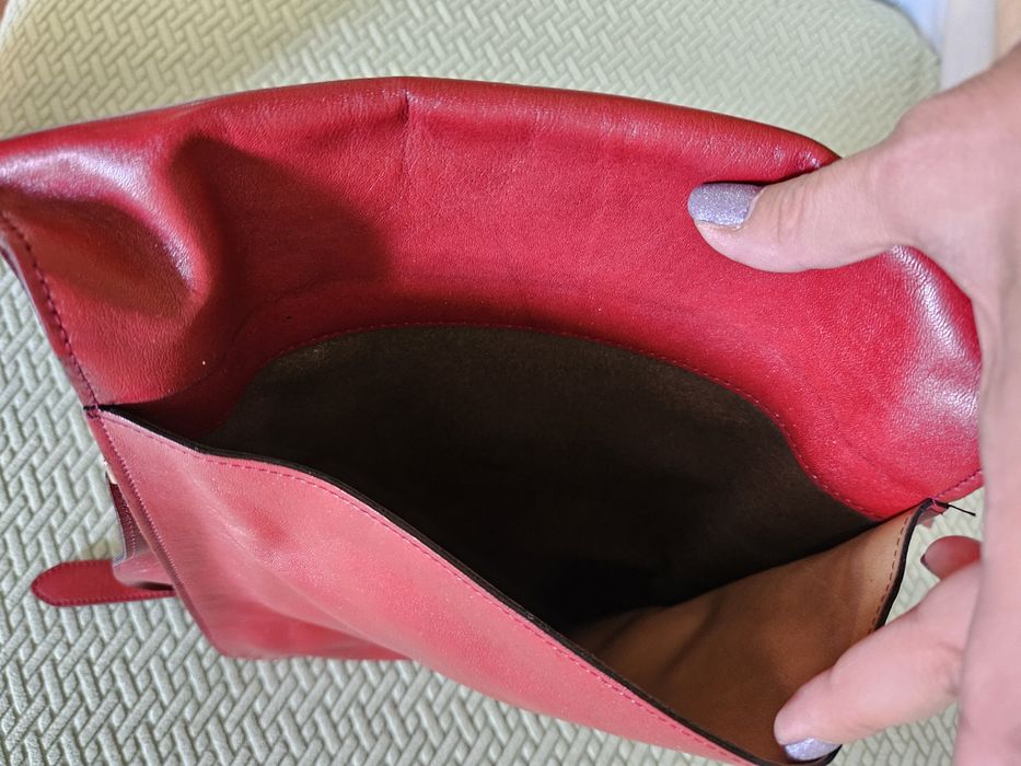 Червена чанта Pico Bello