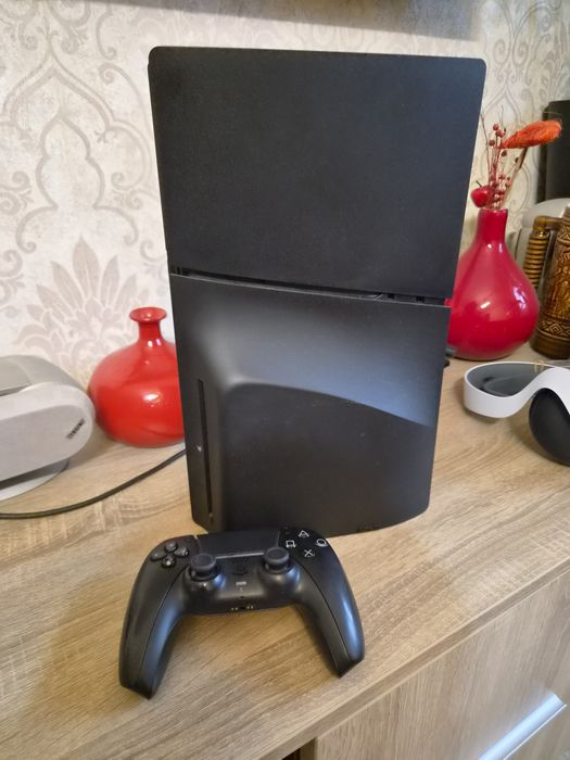 PlayStation 5 disk ps5 cd disc black negru impecabil