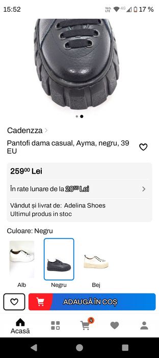 Pantofi damă casual Ayma