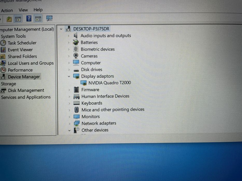 Laptop Dell Precision 7550 i7-10850H 64GB RAM Nvidia Quadro T2000