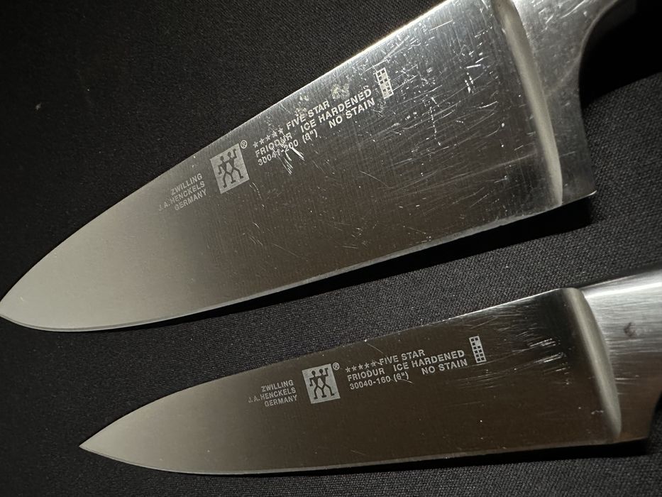 Set 2 cutite Zwilling five star 16 si 20 cm - ASCUTITE