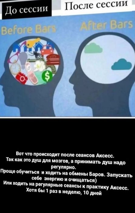 Провожу сессию Аксесс Барс