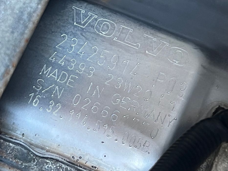 catalizator euro 6 volvo renault 23425914; 22495989; 85022423;