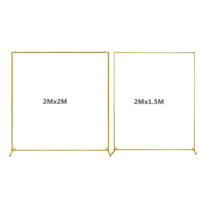 Арки 2 бр квадратни златни  2х2м , 2х1.5м