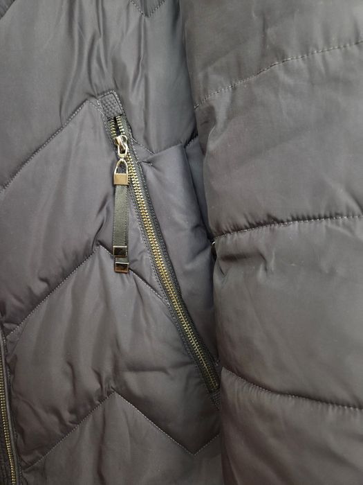 Тёплая длинная куртка, размер 50-52