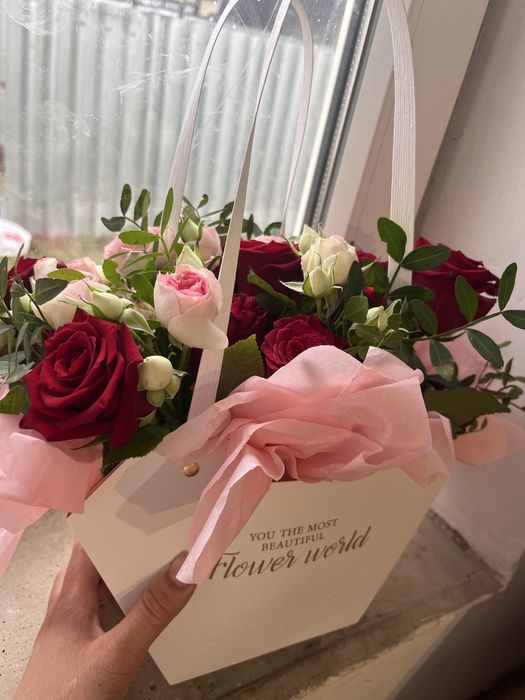 Свежый сумка роза