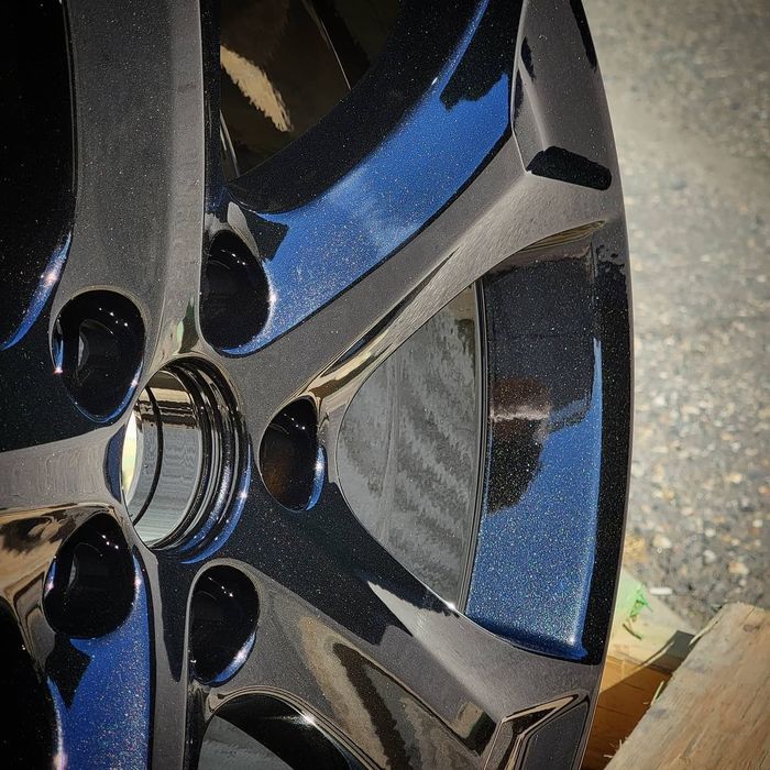 Negociabil! Fulgi metalici flakes sclipici - jante mobila pardoseala