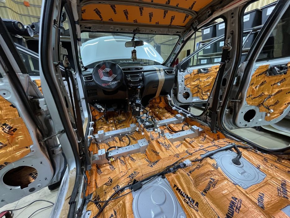 Шумоизоляция авто