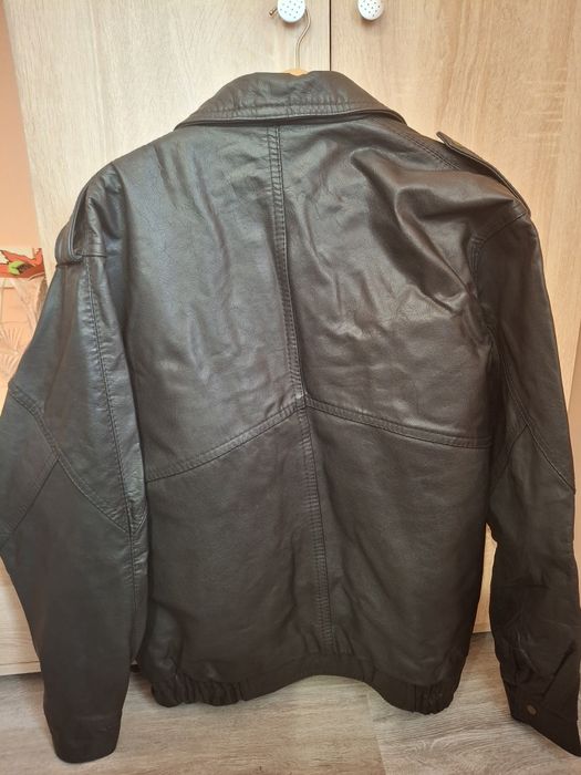 Мъжко яке от естествена кожа