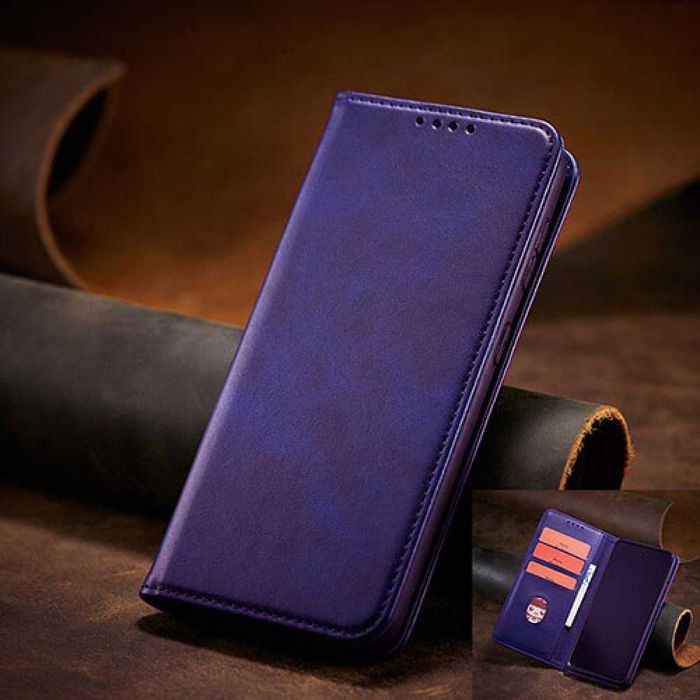 Кожен тефтер с магнитен капак за TCL 50 Pro Nxtpaper 5G, TCL 50 Nxt 5G