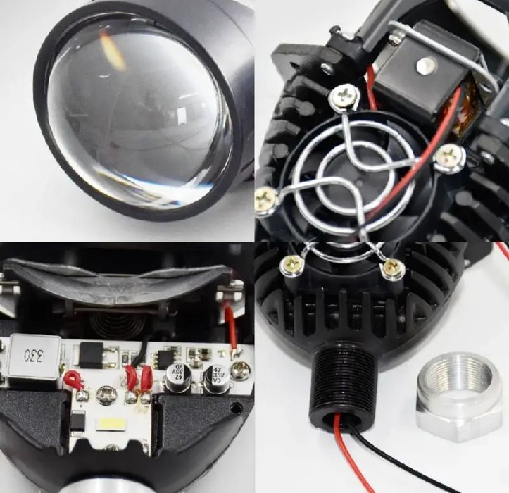 Би лед линзы, 2.5 дюйма