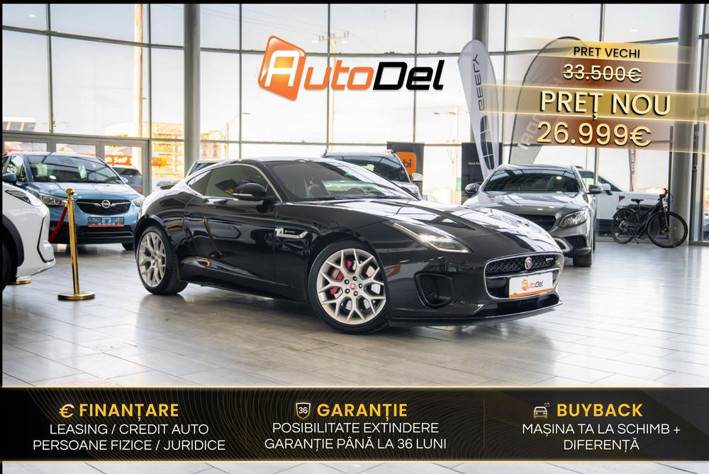 Jaguar F-Type Jaguar F-Type 2.0L I4 ZF8HP /