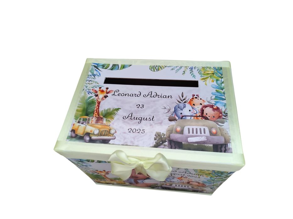 Cutie dar botez - Sahari - Jungle