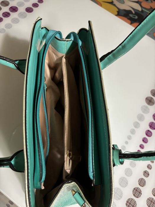 Дамска чанта мента