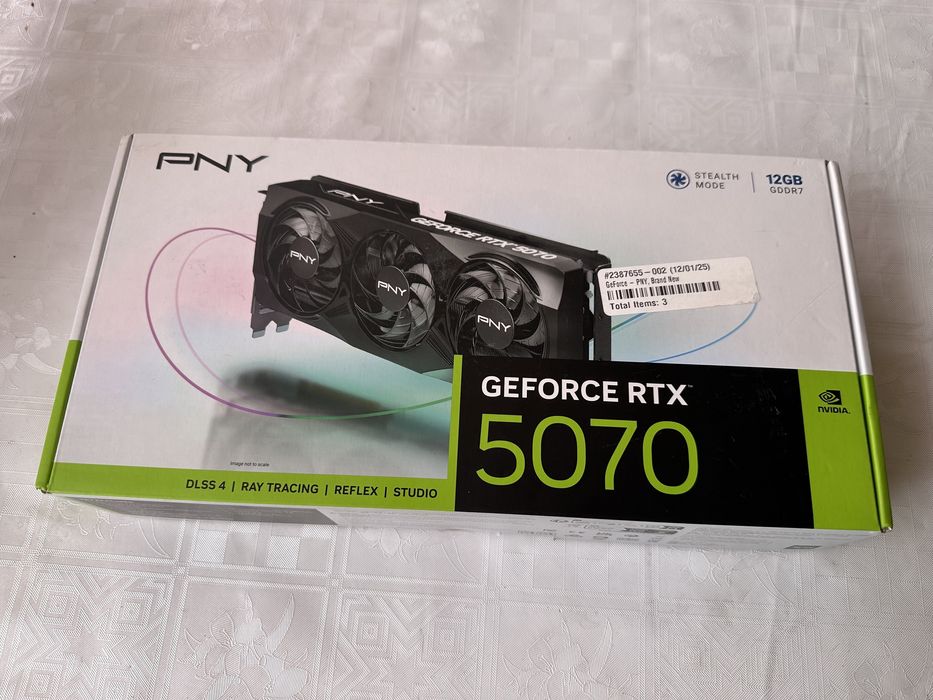 Видеокарта RTX 5070 12Gb GDDR7