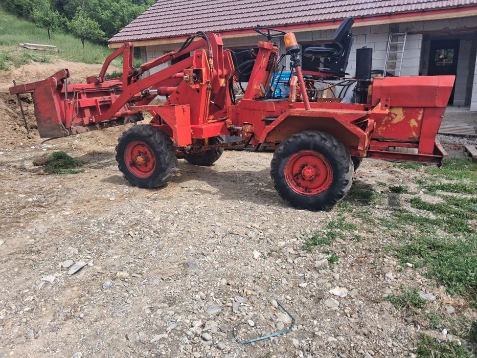 Minivola Atlas Încărcător frontal Motor deutz ,cupa crocodil