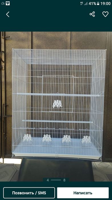 Паровочные клетки для птиц бред "ТОР"