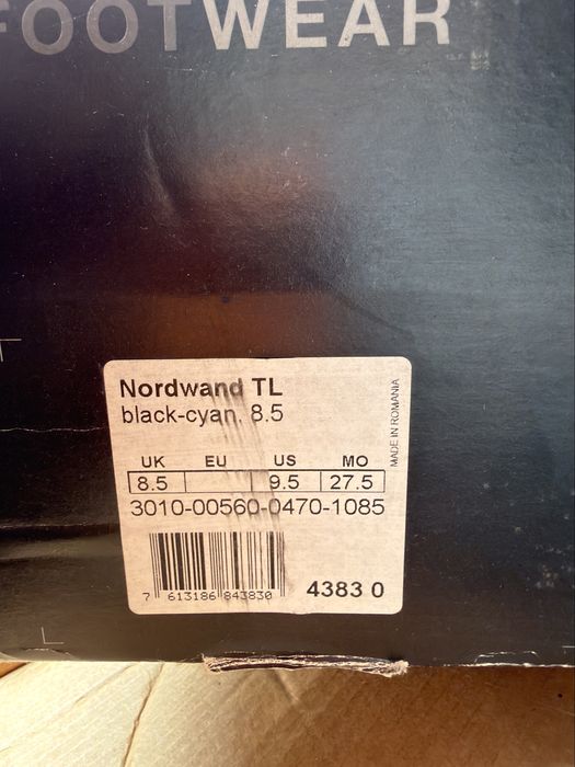 Bocanci Mammut Nordwand 9.5 US