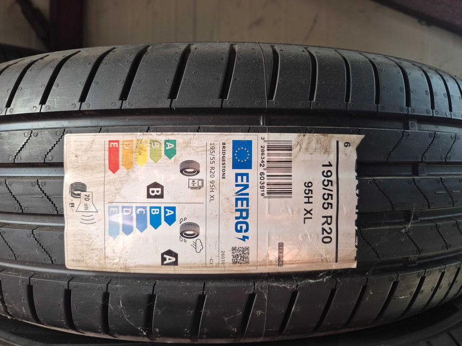 4 Anvelope de VARA - 195/55/20 - Bridgestone Turanza 6 - Renault SCENIC - NOU - DOT 2023 !