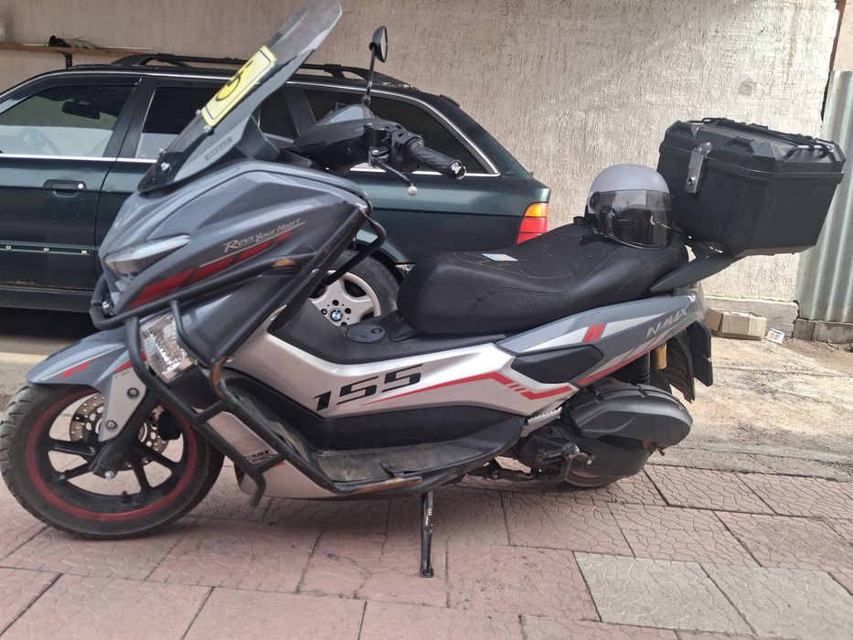 Мотоцикл на ходу