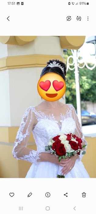 Rochie mireasă ,tip prințesă !!