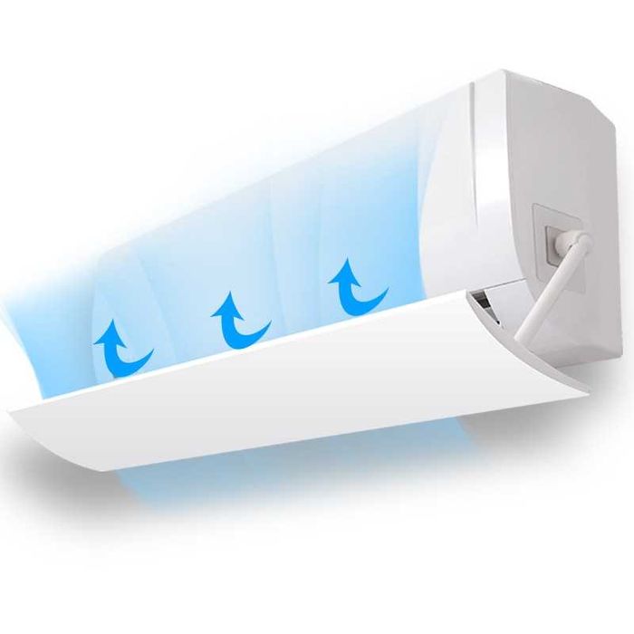 Дефлектор за регулиране на въздушния поток на климатик Без дупки