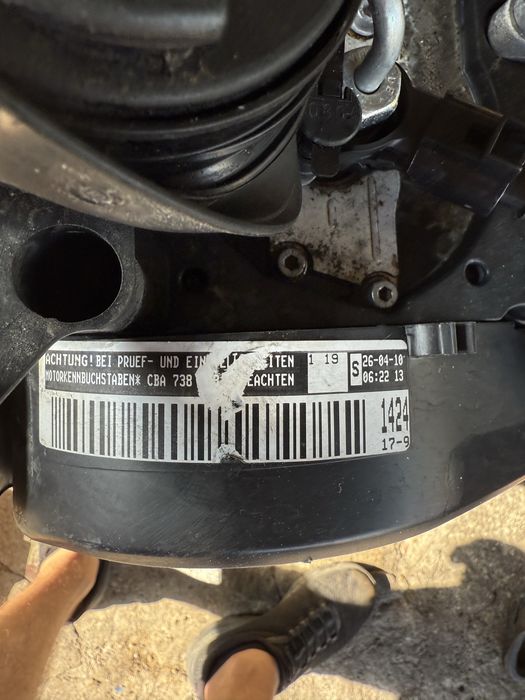 Vand motor vw,audi,seat ,skoda 2.0tdi\CBA\CBD\2012