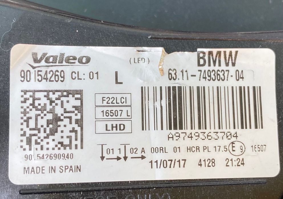 Фарове far BMW LED фар за Бмв Ф22 Ф23 фейс Bmw F22 F23 LCI