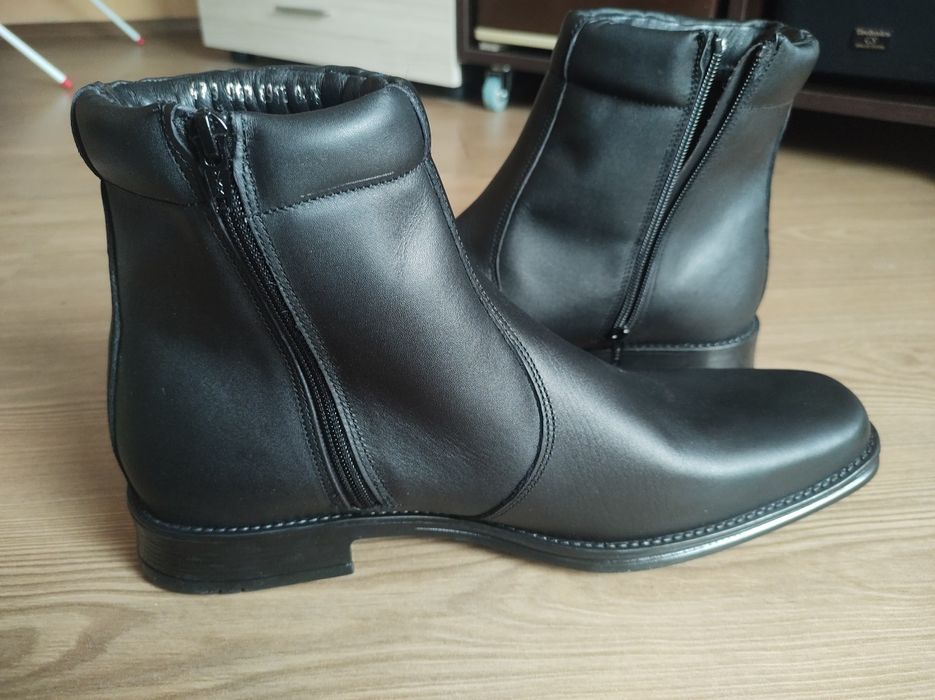 Боти от естествена кожа. Номер 47