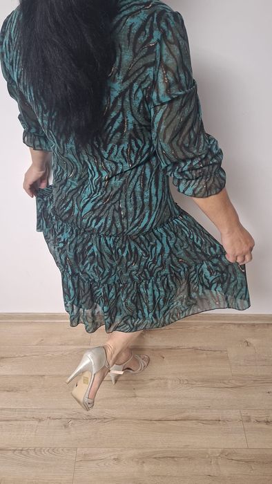 Rochie din mătase voal mărimea 48