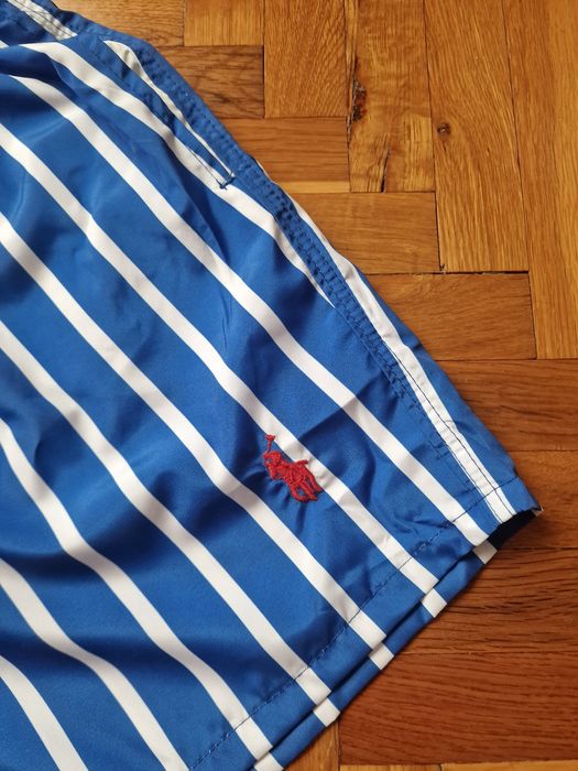 Страхотен мъжки сет тениска и бански шорти POLO RALPH LAUREN размер S M L XL 2XL