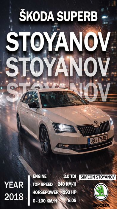 Персонализиран Автопостер