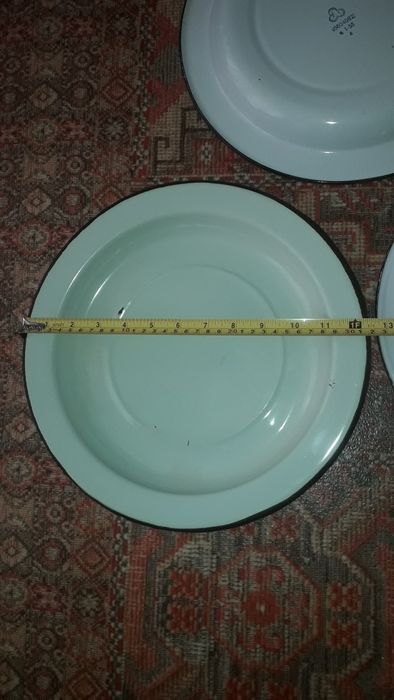 Блюдо эмалированное - табак