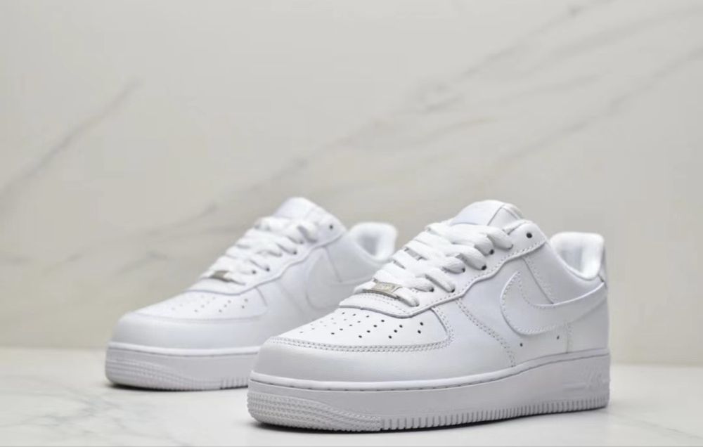 Adidasi Nike Air Force White calitate premium