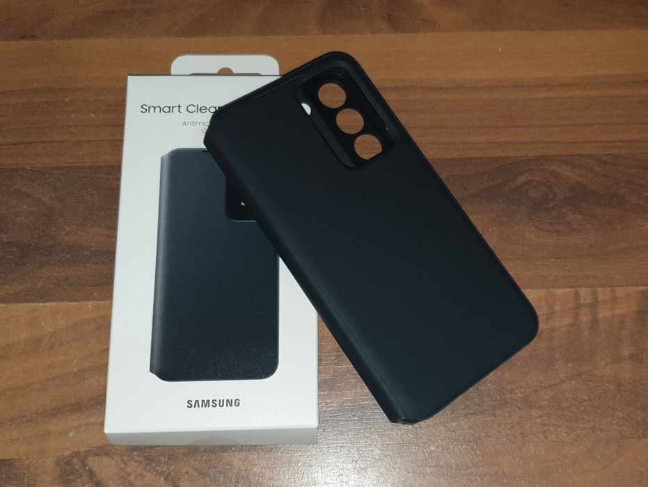 Husa flip activa originala Samsung Smart Clear View Cover S22 5G S901