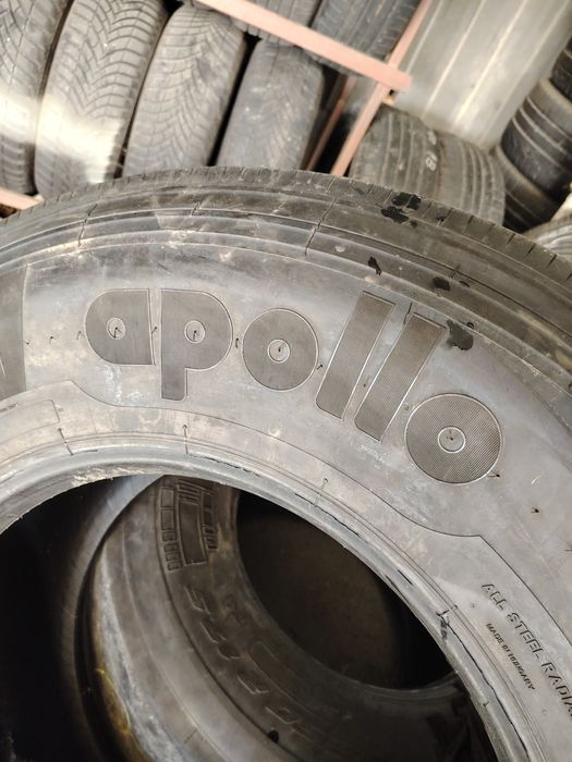 385/65 R22, 5 Apollo Endurace DOT 2025 profil ca și nou
