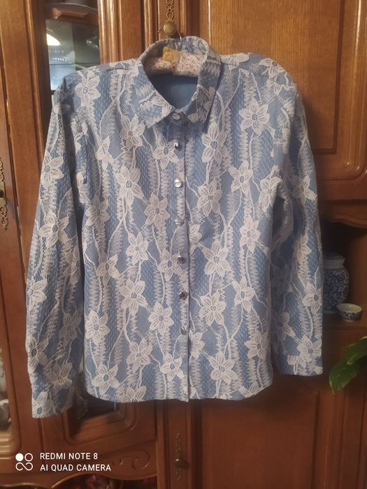 Рубашка женская джинсовая