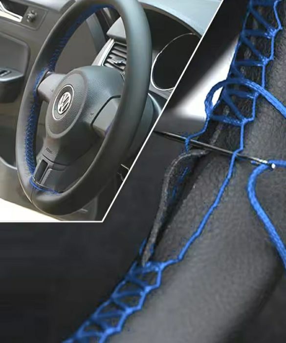 Шиене на калъфи за волан.