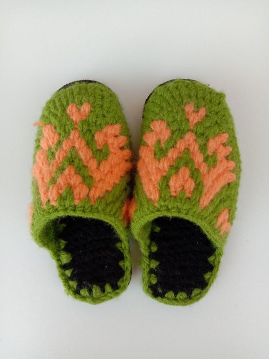 Детские теплые тапочки